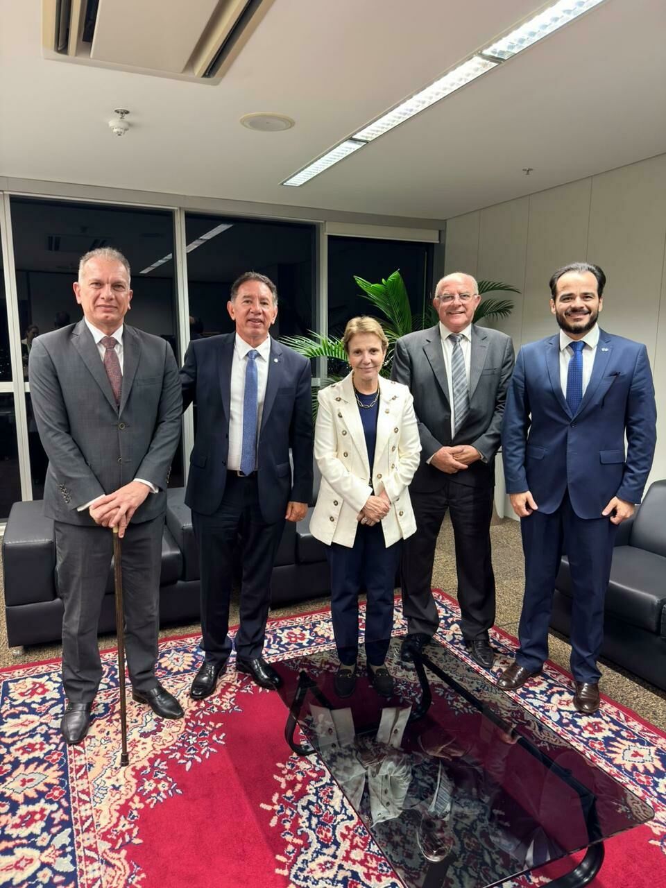 Imagem de compartilhamento para o artigo Deputado Gerson Claro se reúne com TSE para tratar plebiscito de mudança de nome de Rio Verde de Mato Grosso da MS Todo dia